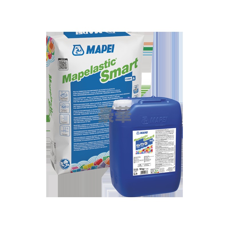 Mapei 馬貝 Mapelastic Smart 高柔韌性雙組分防水砂漿