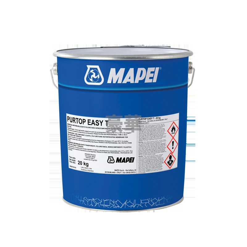 Mapei 馬貝 PURTOP EASY T  單組分透明聚氨酯防水膜