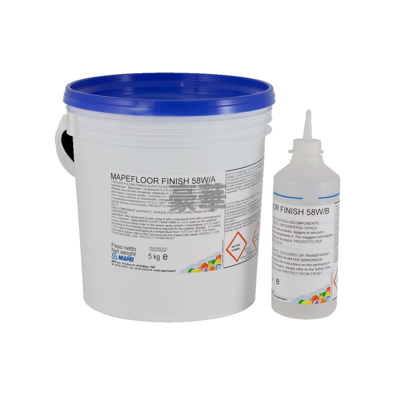 Mapei 馬貝 Mapefloor Finish 58 W 啞光透明聚氨酯面漆