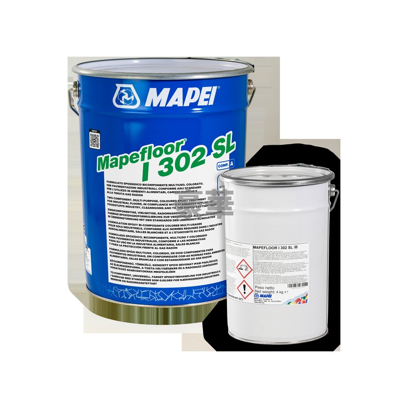 Mapei 馬貝 MAPEFLOOR I 302 SL 多功能環氧樹脂地坪系統