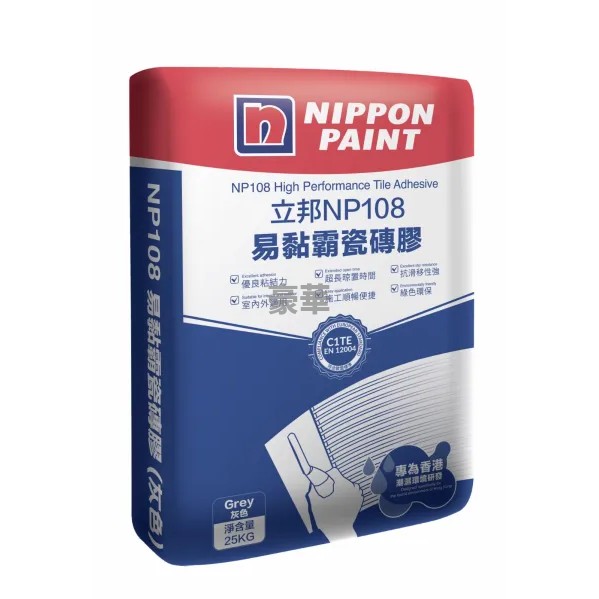 Nippon 立邦 NP108 易黏霸瓷磚膠