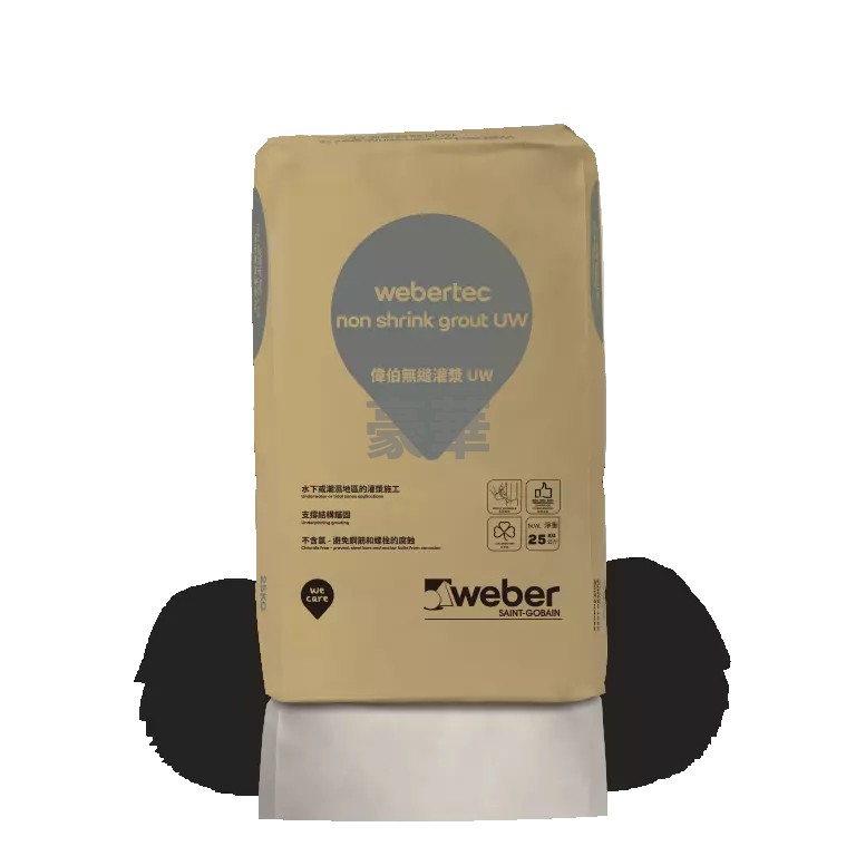 Weber 偉伯 Webertec Non Shrink Grout UW 無縫灌漿